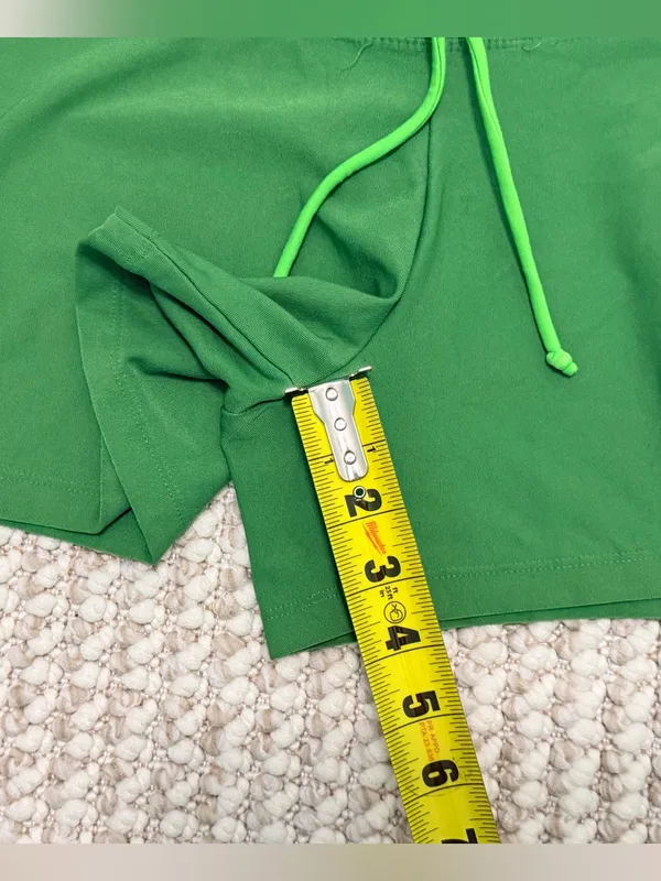 NIKE Vintage dri fit athletic shorts size Small y2k green - Image 5