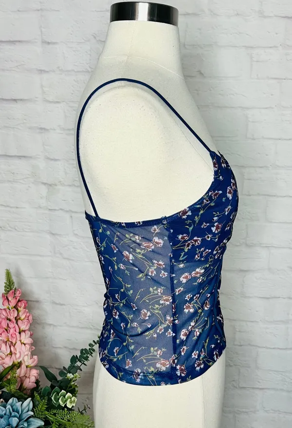 Boutique Mesh Floral Cami - Image 6
