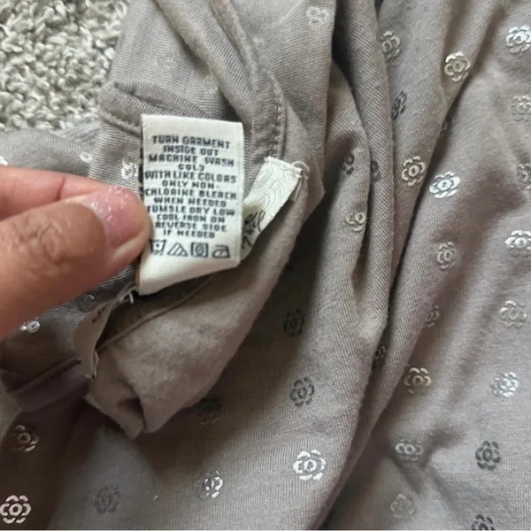 American Rag Cie Sleeveless Taupe Brown Tank Top - Image 8