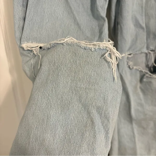 Garage Wide Leg Lightwash Jeans - Image 10