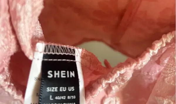 Beautiful Pinky Peach Colored Top. Large SHEIN - Image 2
