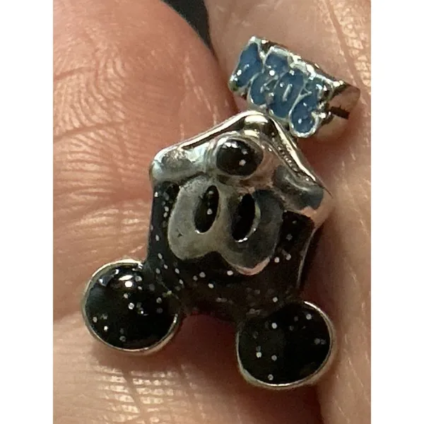 Pandora Disney Parks 2024 Mickey Mouse Dangle Charm S925 Sterling Silver - Image 2