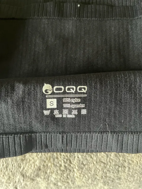 Long Sleeve Top Black - Image 2