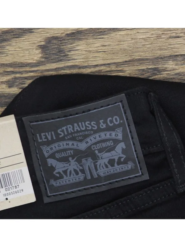 NWT Levi's 725 High Rise Stretch Bootcut Jeans 92911670 Soft Black 34 - Image 11