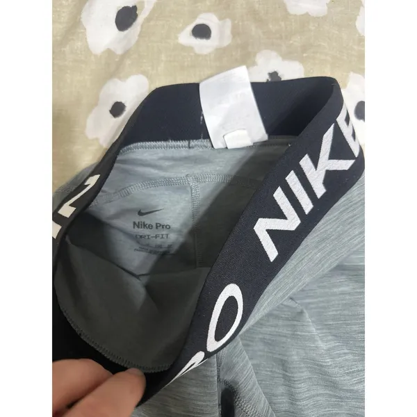 Nike pro grey shorts - Image 2