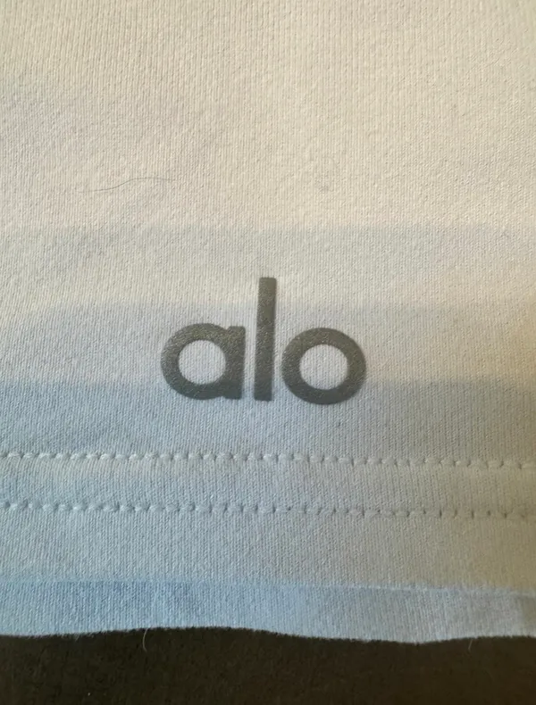 Alo estimated size XS Cropped Polo Top White - Image 3