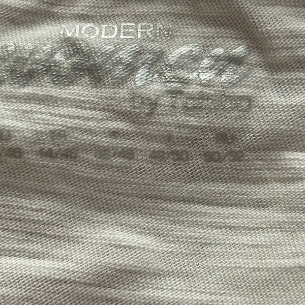 Modern Women Gear Women's Shoulder Beads Embroidered White Tee Top Sz L/XL - Image 3