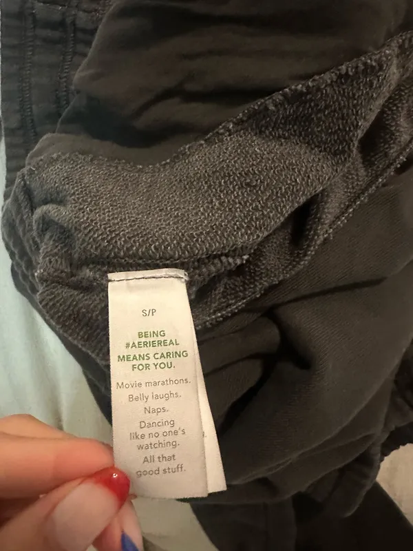 Black Aerie Joggers - Image 4