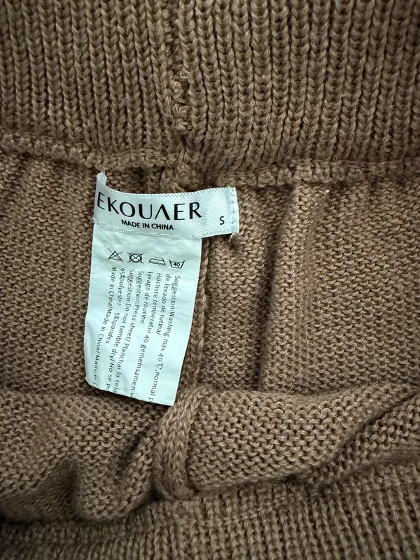 Amazing Lace Sweater lounge set - khaki - Image 2