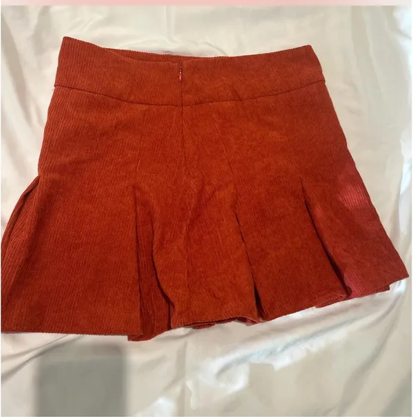 HYFVE Skirt orange red zips up - Image 2