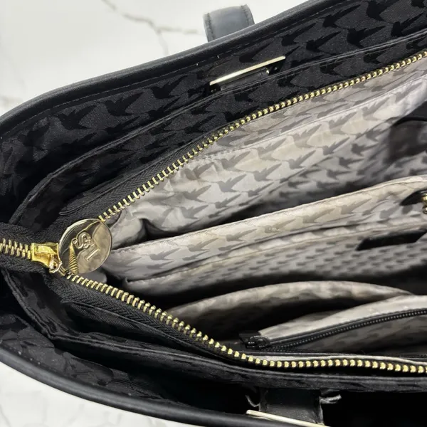 Lo & Sons Tote Purse Purple The Seville Tote Laptop Bag Travel - Image 8