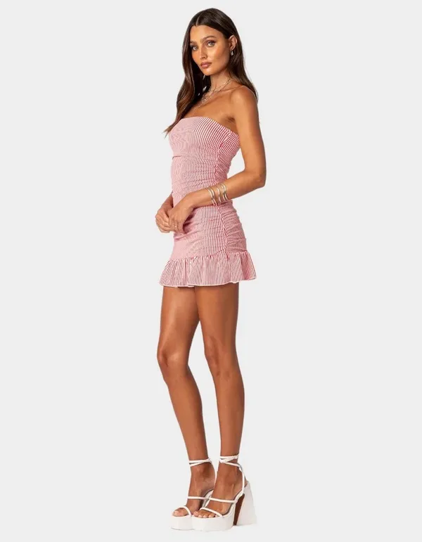 Edikted Gaia Mini Dress - Image 2