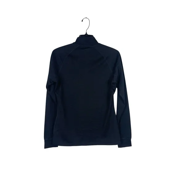 Mountain Warehouse Extreme US 2 Black Merino Wool Blend Quarter Zip Base Layer - Image 3