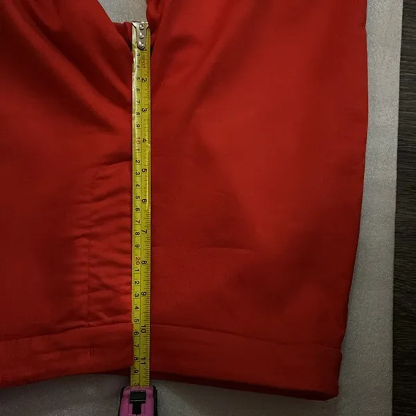 Zara Woman Red Trouser Pants S Corporate Siren Dopamine Tomato Girl Rainbowcore - Image 5