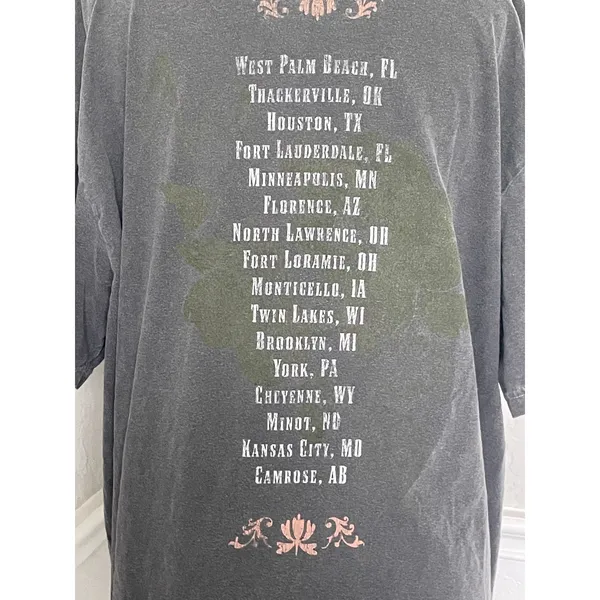 Lainey Wilson Bell Bottom Country Tour Graphic XL Western Cowgirl Boho T Shirt - Image 4