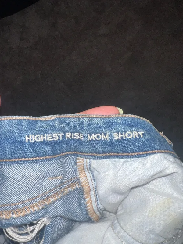 American Eagle Highest Rise Mom Shorts - Image 3