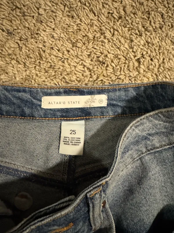 Altar’d State jean shorts - Image 2
