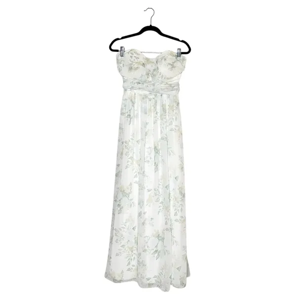 Birdy Grey Grace Chiffon Dress in Sage Spring Garden Size Medium - Image 3