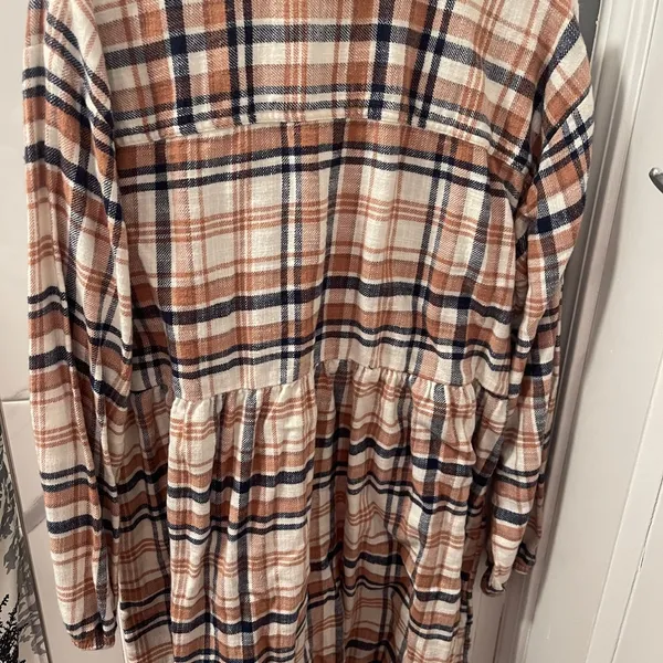 American Eagle Flannel Dress - Image 7