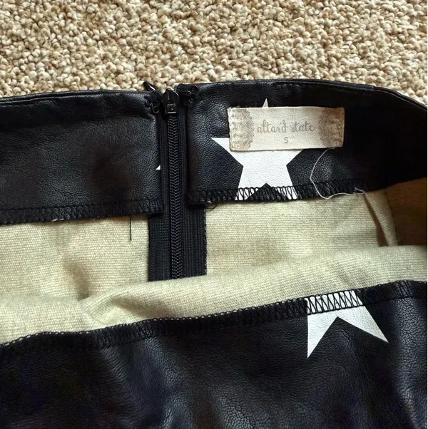 Altar’d State Leather Skirt - Image 2
