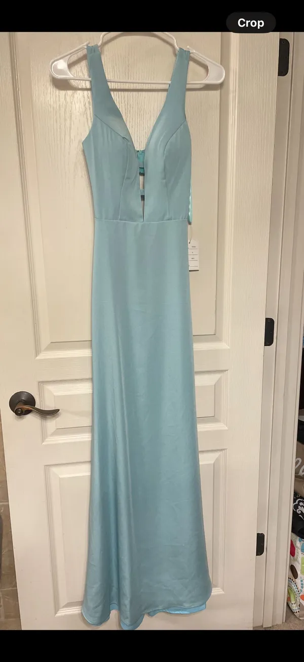 Formal Dress Blue Size 0 - Image 2