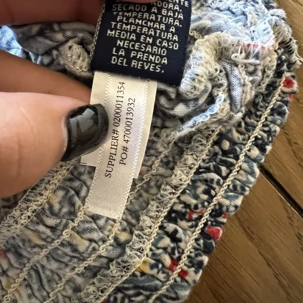 American Eagle Womens Straps Cropped Tank Top Size‎ Small Preppy Beach Summer - Image 9