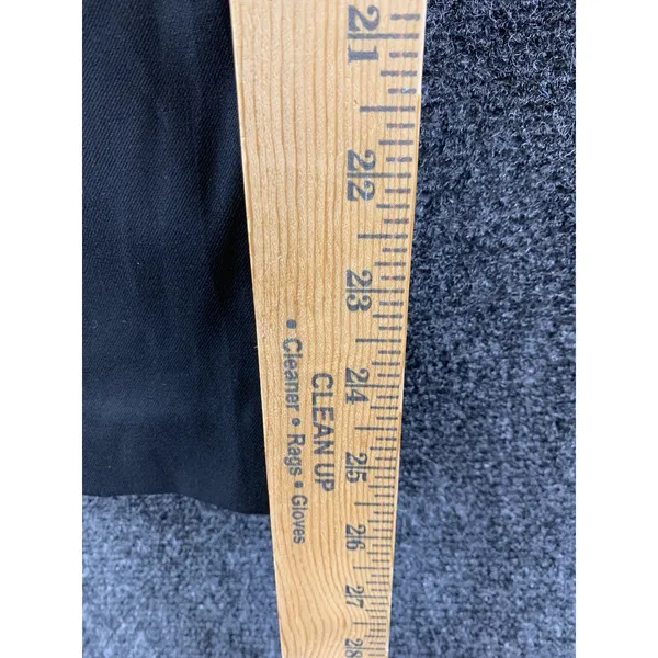 UNIQLO Women XS Black Smart Ankle Pants Tapered Stretch Office Work Trousers - Image 11