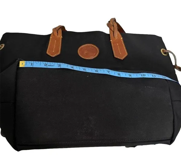 DOONEY & BOURKE Black Fabric Tote - Image 8