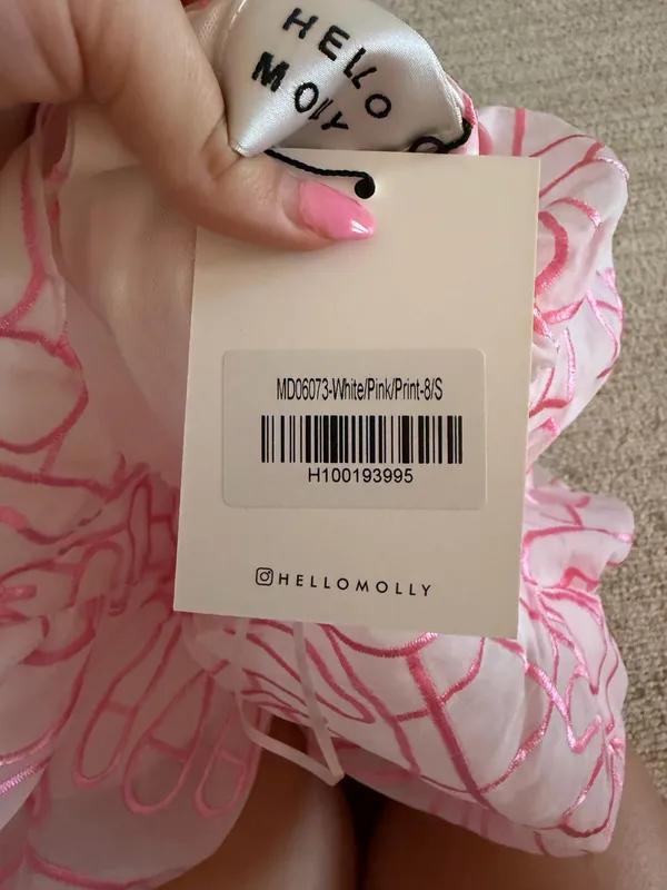 Hello Molly Mini Dress Pink - Image 4