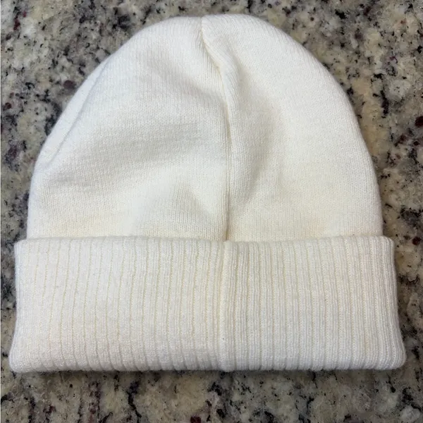 RBX Women's Off White Knit Beanie - Image 5