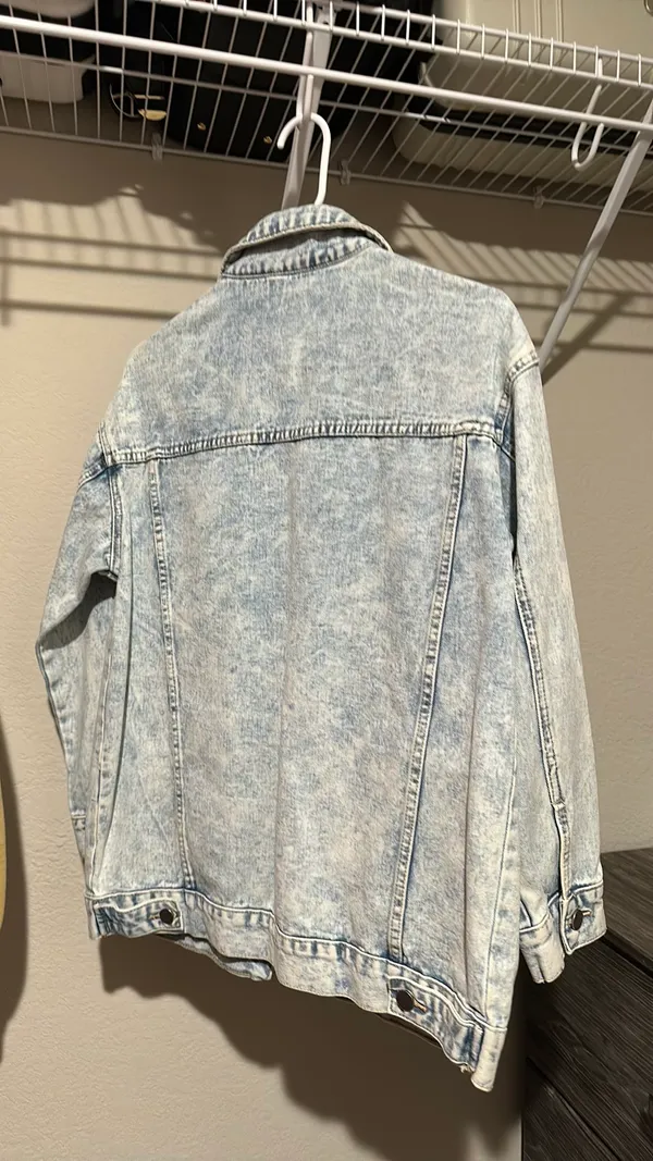 Jean Jacket Blue Size L - Image 2