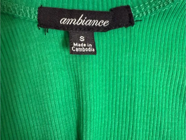 Ambiance Sleeveless Green Midi Bodycon Dress - Image 3