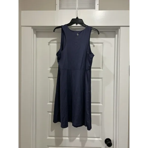 Ocean+Coast Athletic Sport Tank Dress Blue Lightweight Stretch Sleeveless XL - Image 2