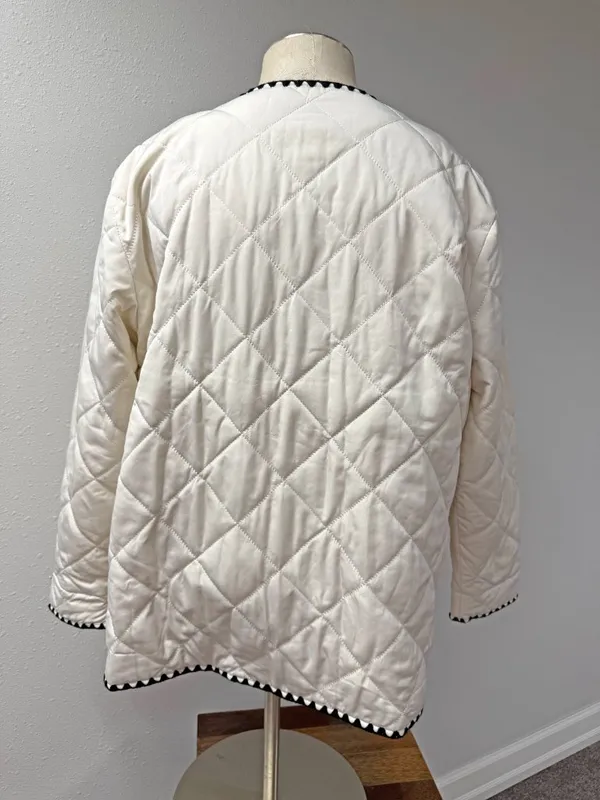 Karen Kane Edge Stitch Quilted Jacket - Image 9