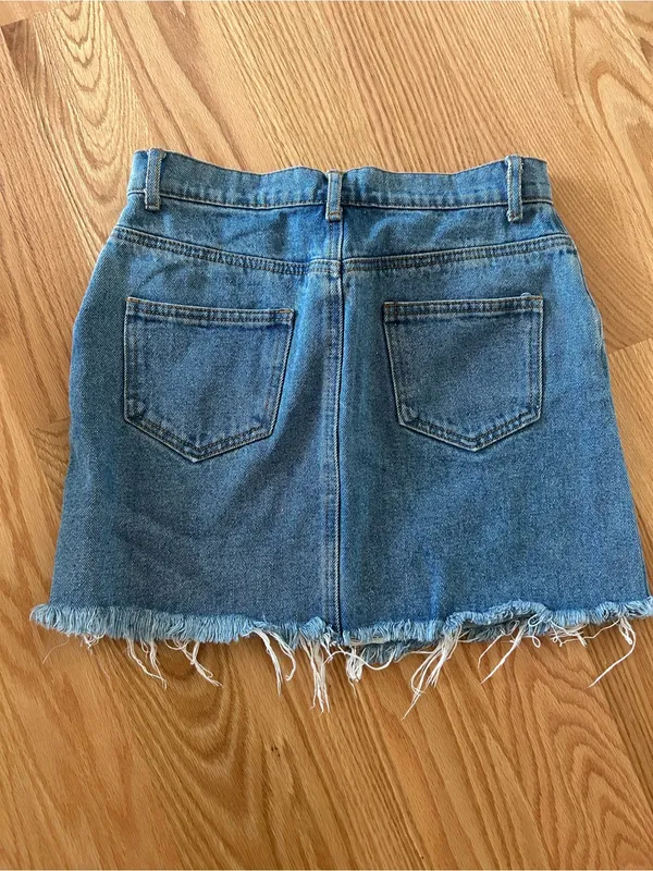 Brandy Melville John Galt Jean skirt - Image 2