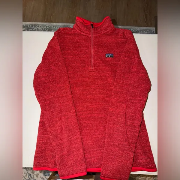 Women’s Patagonia Better Sweater Red Medium - Image 3