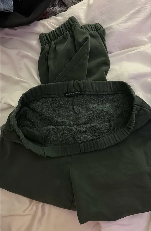 Brandy Melville green sweats - Image 2