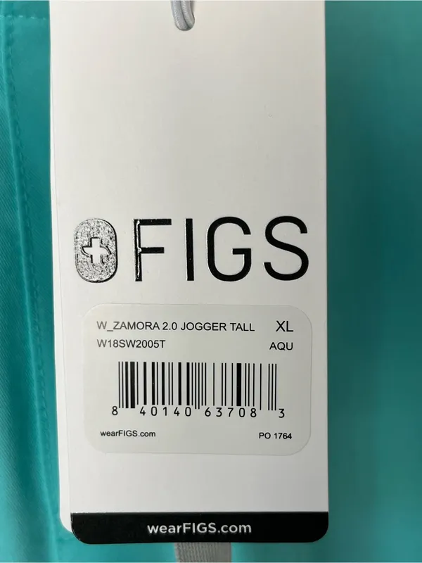 Figs Zamora jogger SET aqua NEW L/XL tall - Image 5
