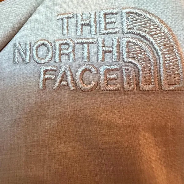 The North Face Women XL Gray Nylon Belted Double Breasted Trench Coat - Image 8