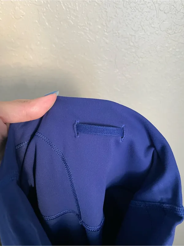 Lululemon Wunder Under Legging Tights Size 2 Blue LW5CQDS - Image 9