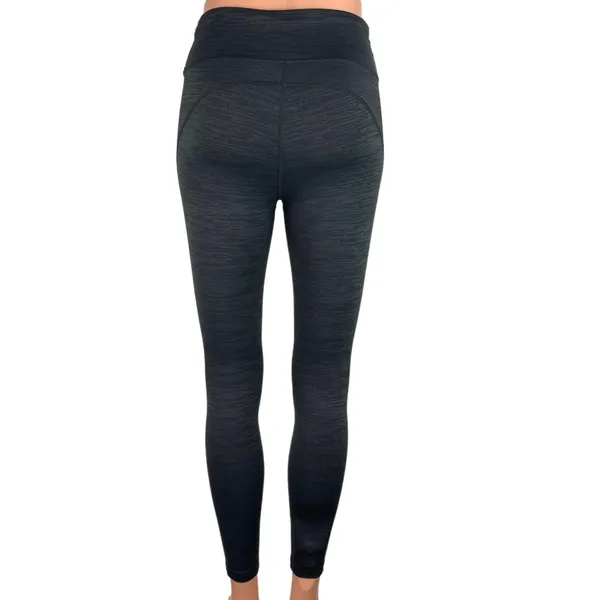Outdoor Voices Black Mid Rise Pull On Yoga Cropped Athletic Leggings Size XS - Image 3