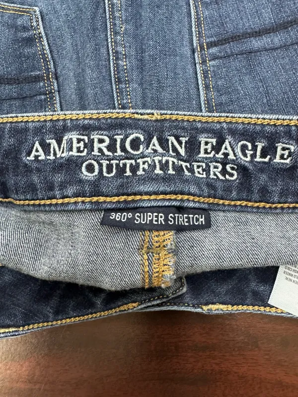 American Eagle 360 Super Stretch Hi-Rise Jegging Jeans Size 6 - Image 5
