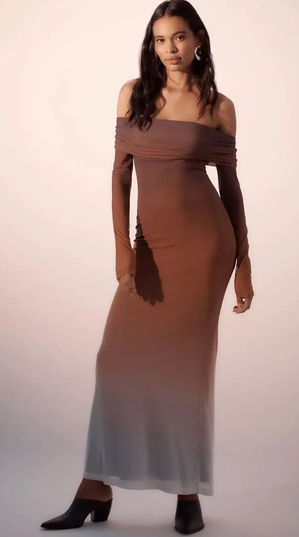 Bardot Saphia Mesh Maxi Dress - Image 2
