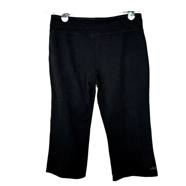 Alo Yoga Cropped Lightweight Joggers Size XS Athleisure - Image 2