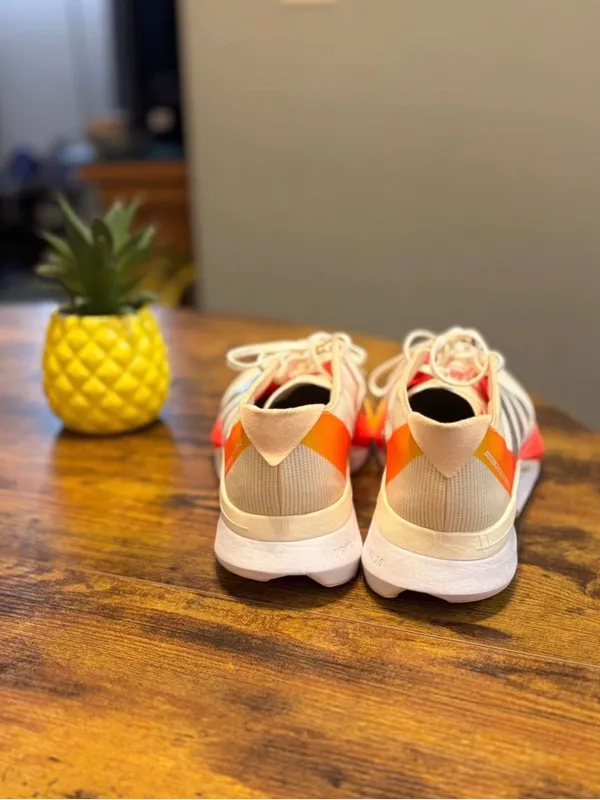 Neutral and Orange Gradient Women’s Running Shoes Size 8.5 - Image 2