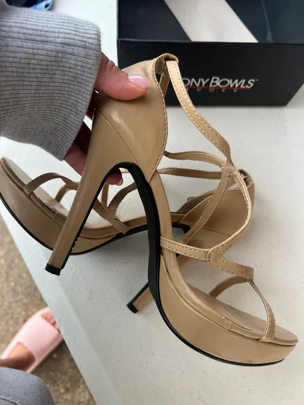 Tony Bowls Nude Heels - Image 4