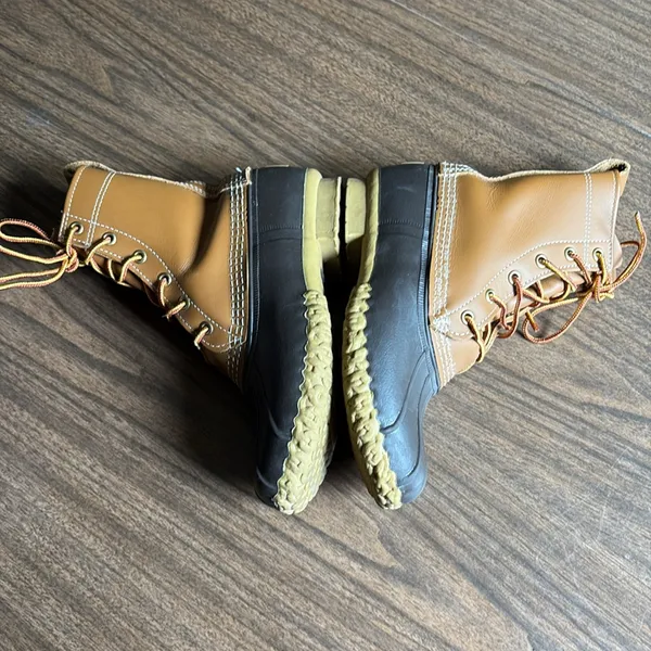 LL Bean Size 6 Women's Bean Boots 8" Brown - Image 5