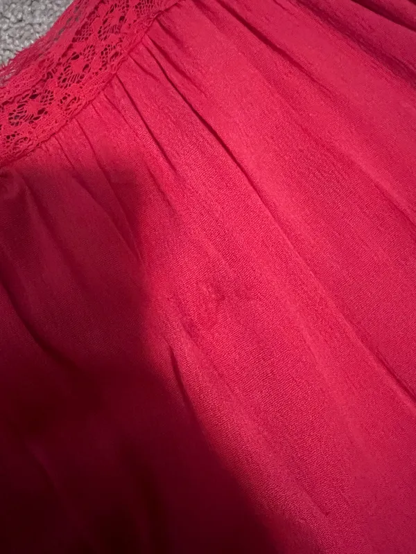 Boutique Red Dress - Image 3