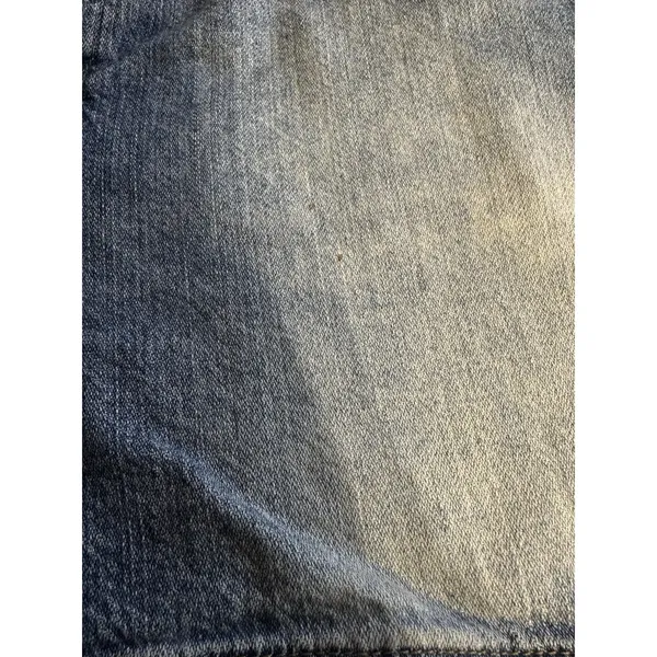 Vintage Faded Glory Jean Shorts Missy Size16 Blue Denim Cotton Grunge Y2K Rugged - Image 4