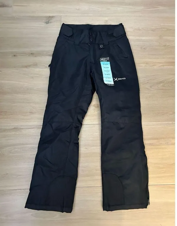 NEW Black SkiGear Arctix Insulated Snow Pants XS 29” inseam - Image 7